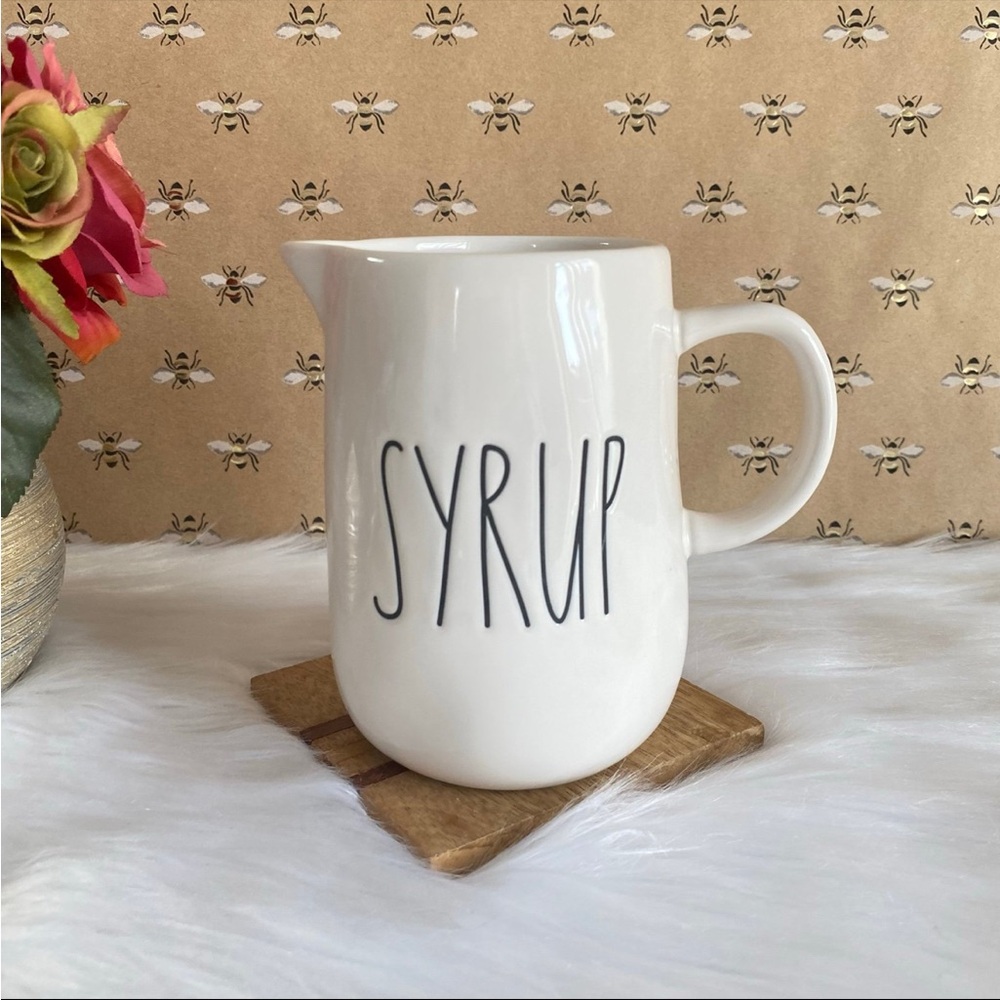 Rae Dunn SYRUP Farmhouse Carafe Kitchen Pitcher